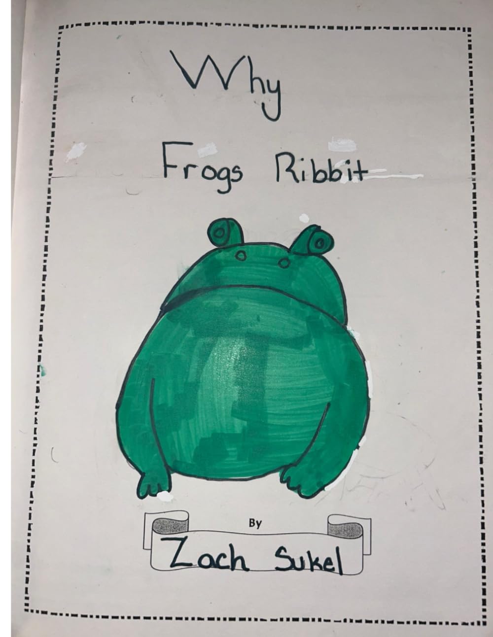 Why Frogs Ribbit