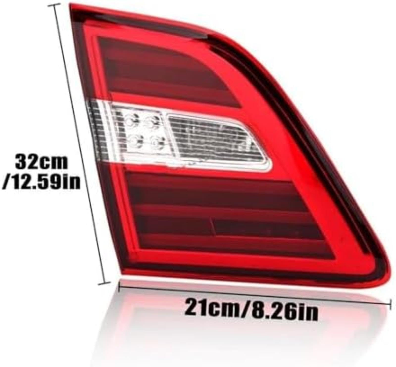 Dla mercedes-benz, dla W166, dla Ml300, dla Ml350, dla Ml400 2012-2015 wewnętrzne boczne tylne światło stopu samochodu zespoły ogonowe cofania kierunkowskaz Wskaźnik lusterka (Left)