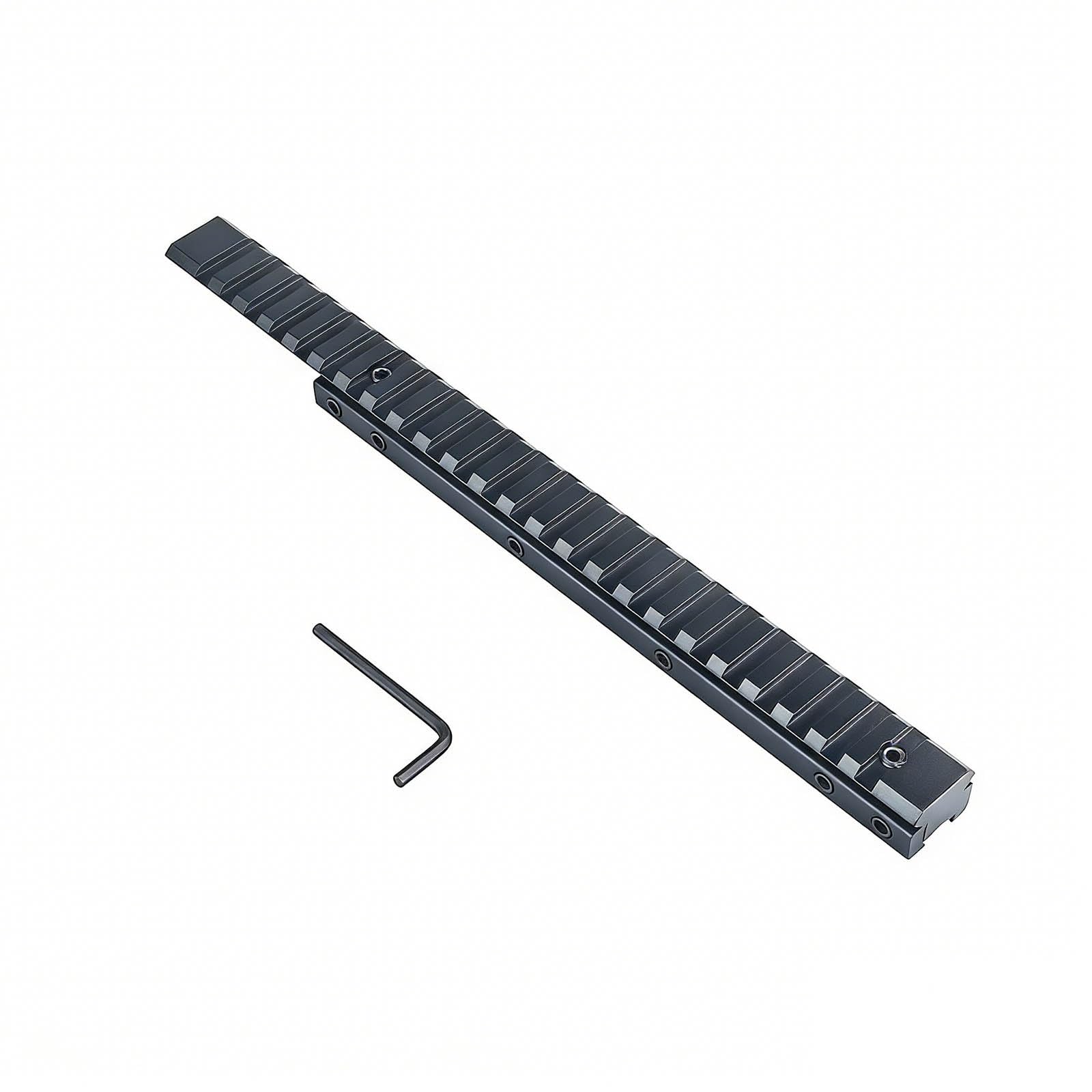 Attrezzatura Ottica Tattica Slitta Rialzata Lega Alluminio 11-20 mm Base Picatinny