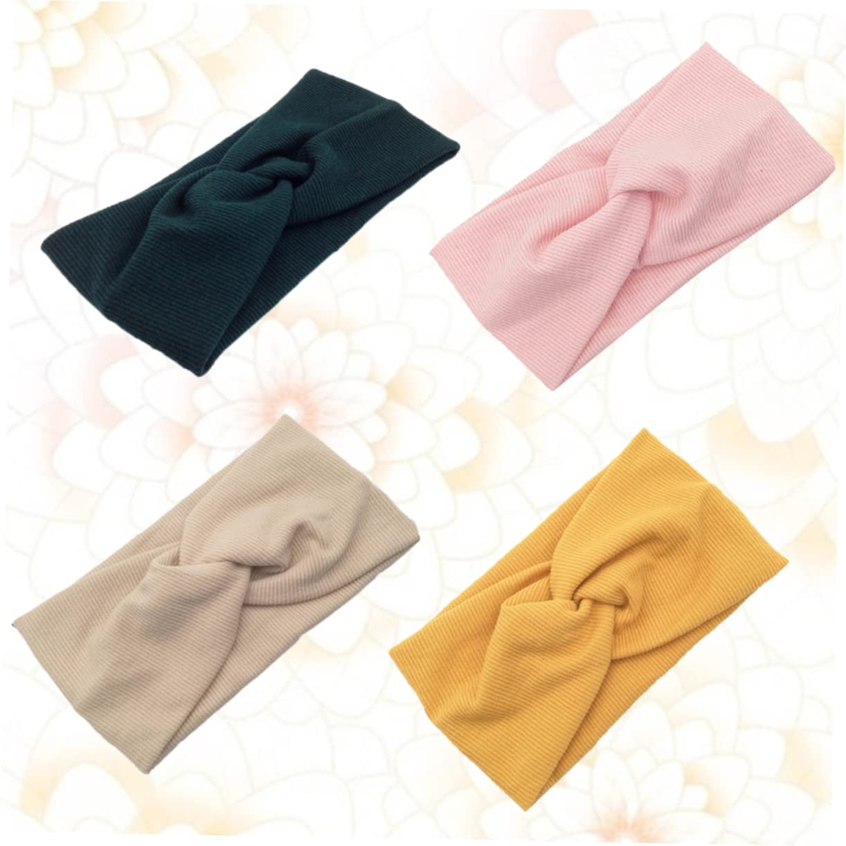 12 Pz Avvolgere La Testa Del Nodo Bohémien Criss Attorcigliata Bandane Per Le Donne Per Il Trucco Impacco Per La Testa Yoga Elastico Copricapo Mancare