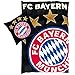 Produktbild FC  Bayern München Bettwäsche Glow in the Dark Neu I Größe 135x200 80x80