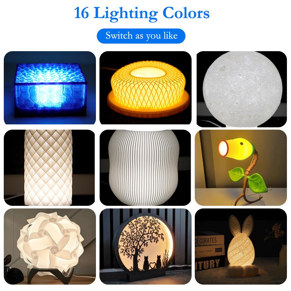 3 Stuks Led Lampenset, Lampverlichtingsset Voor 3D Printermodellen Veelzijdig Inzetbaar Met Verschillende Lampenkappen Verlichting Bambu Lab Makerworld Print Doe Het Zelf 3567937641 3 Stuks Led Lampenset, Lampverlichtingsset Voor 3D Printermodellen Veelzijdig Inzetbaar Met Verschillende Lampenkappen Verlichting Bambu Lab Makerworld Print Doe Het Zelf 3567937641