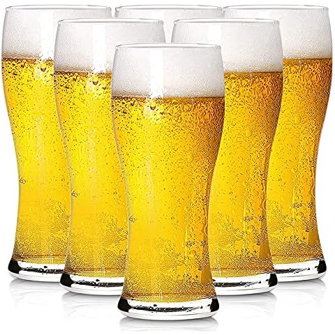 BPFY 16oz Beer Glasses Set of 6 Cover