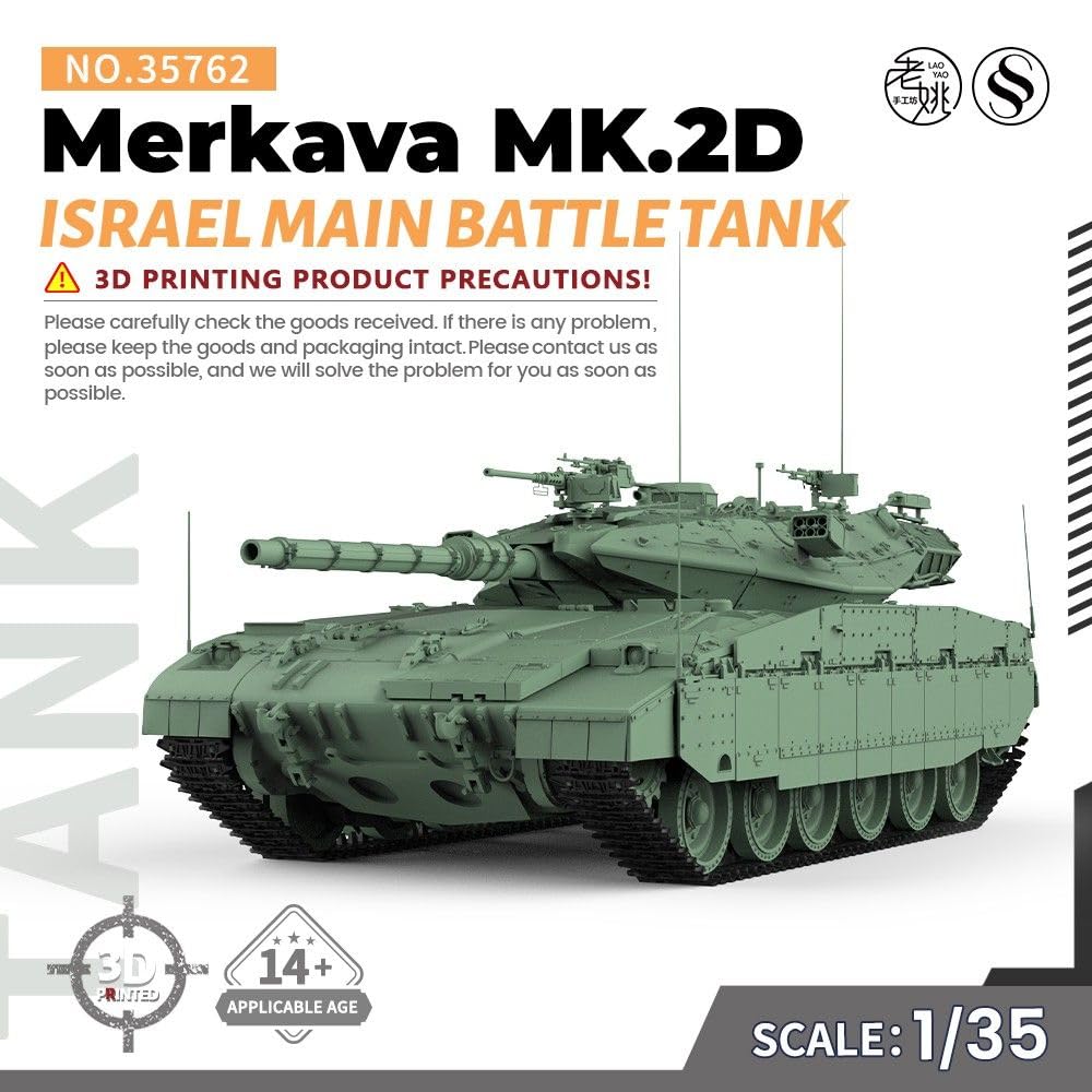 MRY-SFW SS35762 1/35 Maquette militaire Israël Merkava MK.2D Char de combat principal