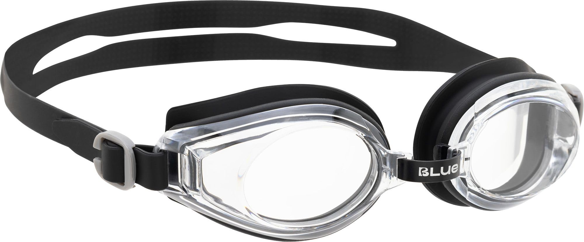 Cressi Bliss Swim Goggles Black/Black - Classic Easy to Use Goggles Perfect for Swimmers of All Levels, Black/Black, One Size