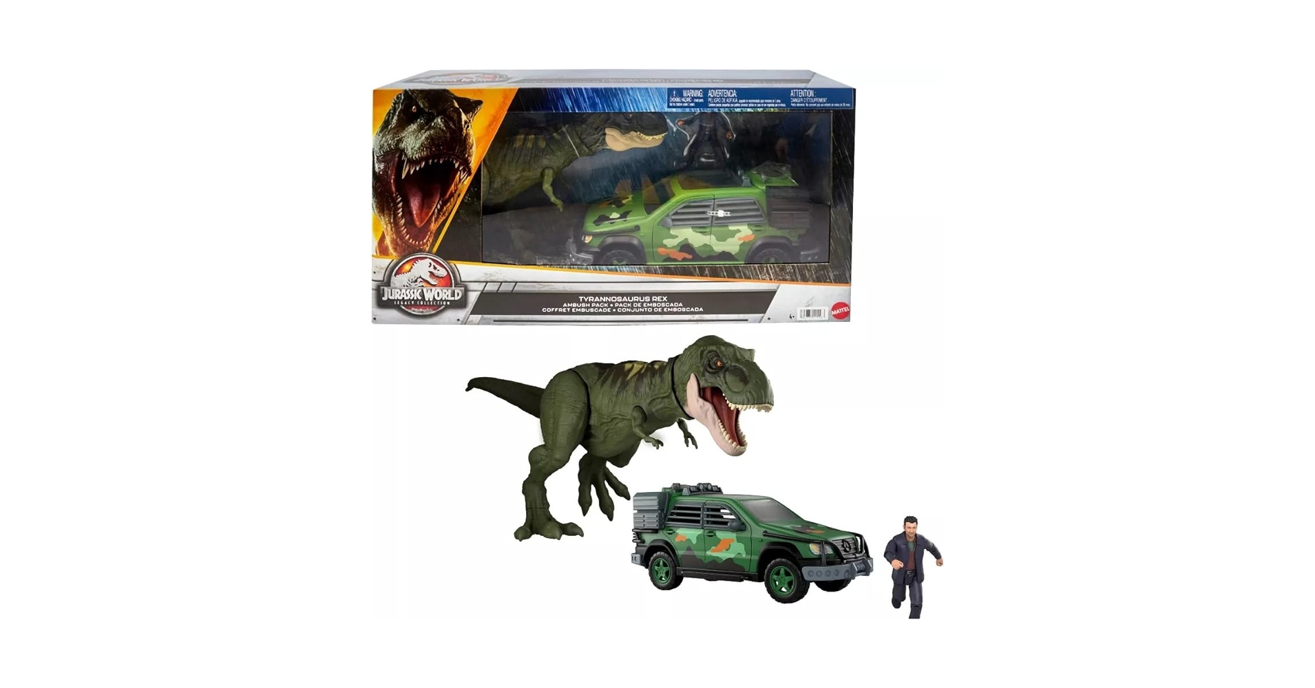 マテル ジュラシックワールド ティラノサウルス アンブッシュパック マテル ジュラシックワールド ティラノサウルス アンブッシュ