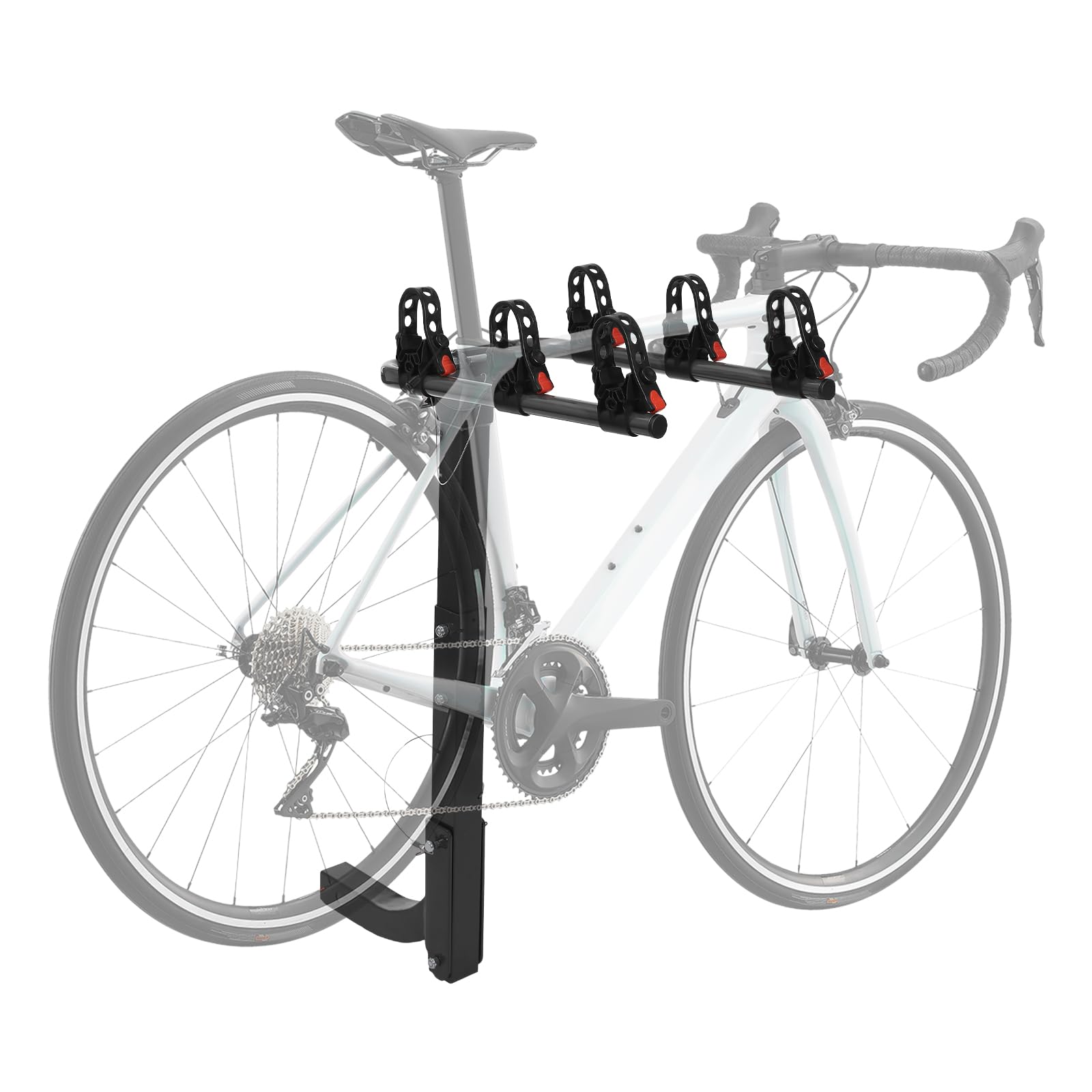 3 Bike Rack Carrier Bicycle Carrier Racks, 2-inch Hitch Mount Bike Rack with Foldable Steel Frame, Heavy Duty Bicycle Carrier for Cars Trucks SUV