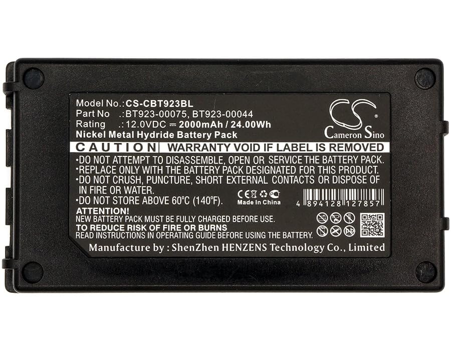 Batteria di ricambio 2000mAh per Jay Remote Cattron Theimeg, parte n.: 250810, BT 923-00075