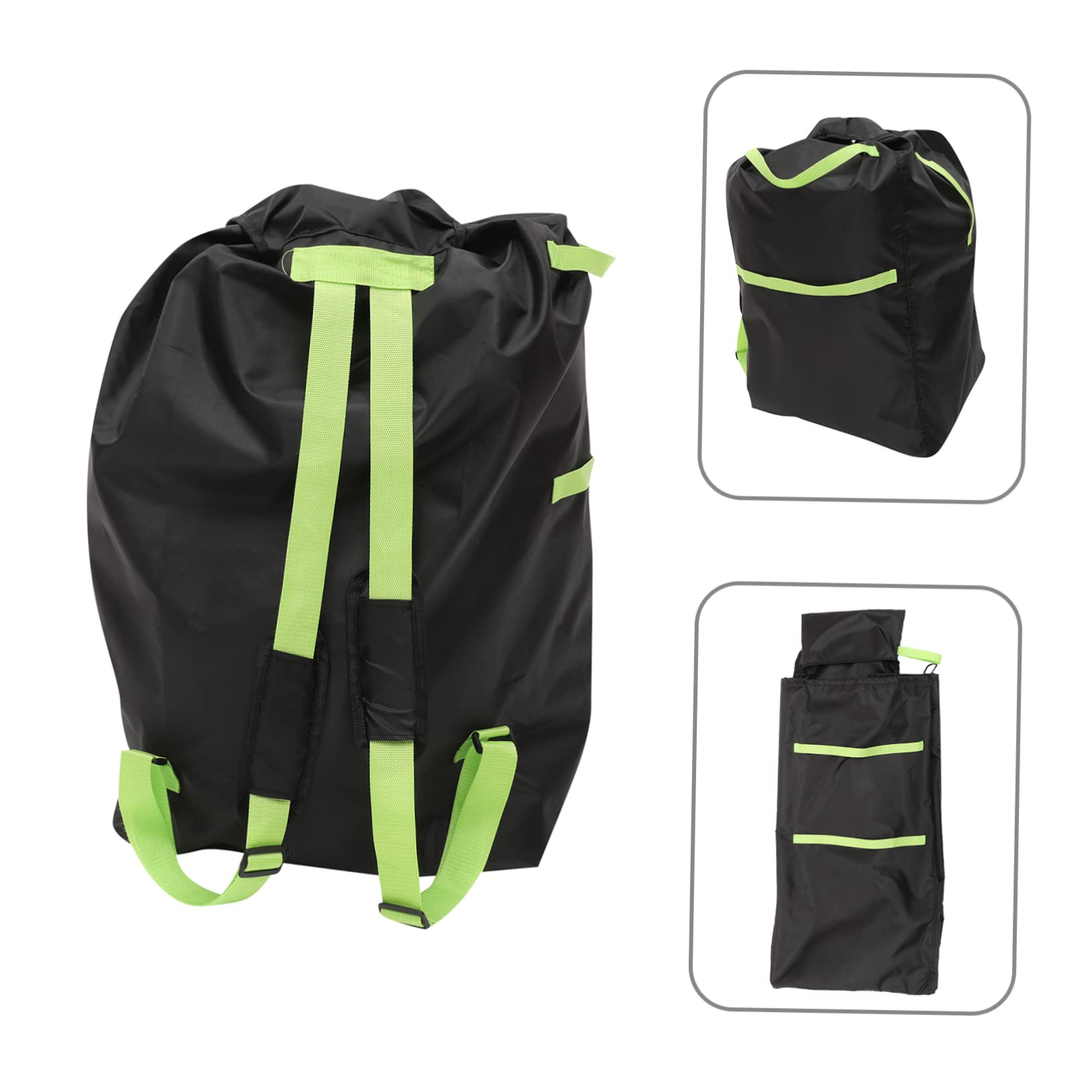 Sosoport Bolsa de Viaje para Cochecito Doble Negra Oxford para Avión