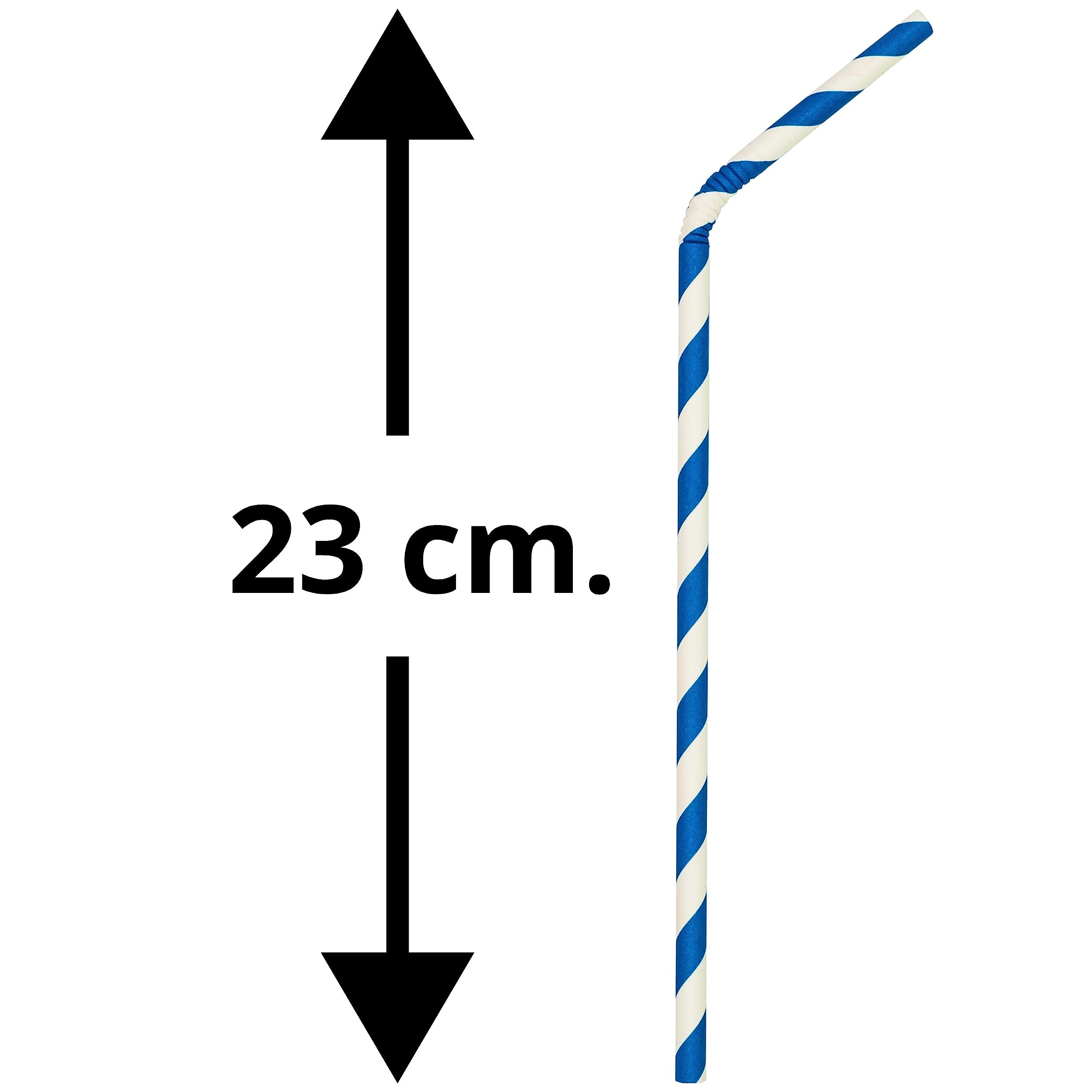 Cannucce Di Carta Usa E Getta, Cannucce Di Carta Per Granite, Ilkshake - Foto 13