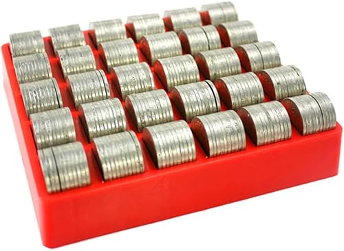 Miniatura 2 de NUOBESTY 3pcs caja de plástico monedas de plástico para ir contenedores de plástico contenedor organizador de monedas cajas organizadoras cápsulas