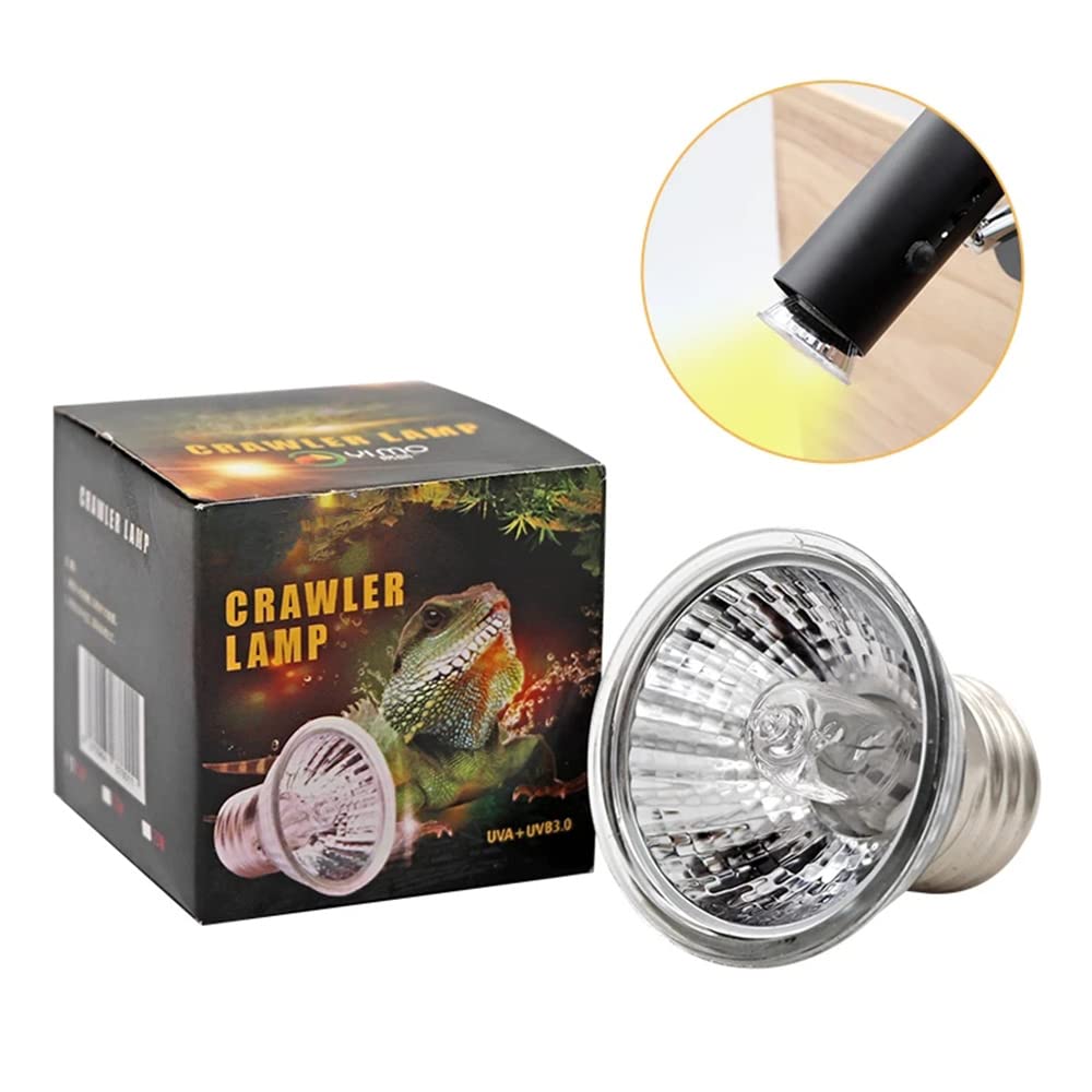 NEWFUN Schildkröte Wärmelampe,6PC E27 25W Dimmbar 220V UVA + UVB Vollspektrum-Sonnenlampe Heizung Glühbirne Sonnenbad Reptil Lampe für Lizards, Aquarienreptilien, Schildkröten, Amphibien usw