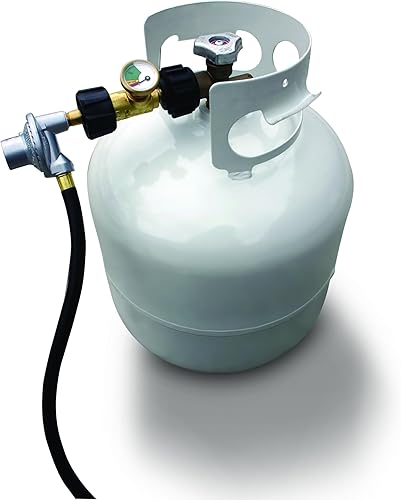 Miniatura 3 de GrillPro Medidor de tanque de gas 80064 para tanques de parrilla de propano líquido QCC1