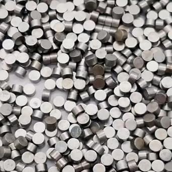 100 Grams Pure Molybdenum Metal Granules Particles, 99.9% High Purity Mo Pellets for Periodic Element Specimen Collection or Laboratory Scietific Research Experiments