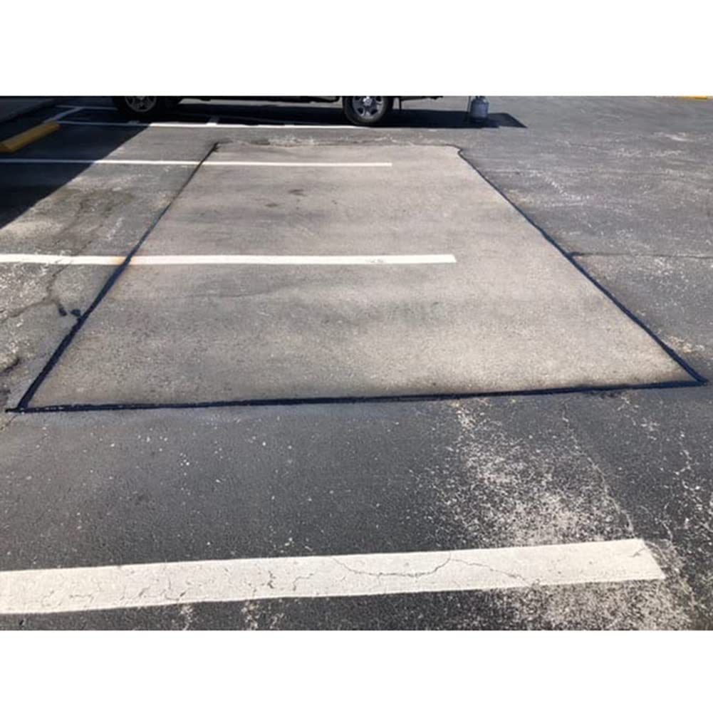 Asphalt-Rissfüller Selbstklebend Asphaltband 5cm x 10m 2,5mm Dick Schwarz