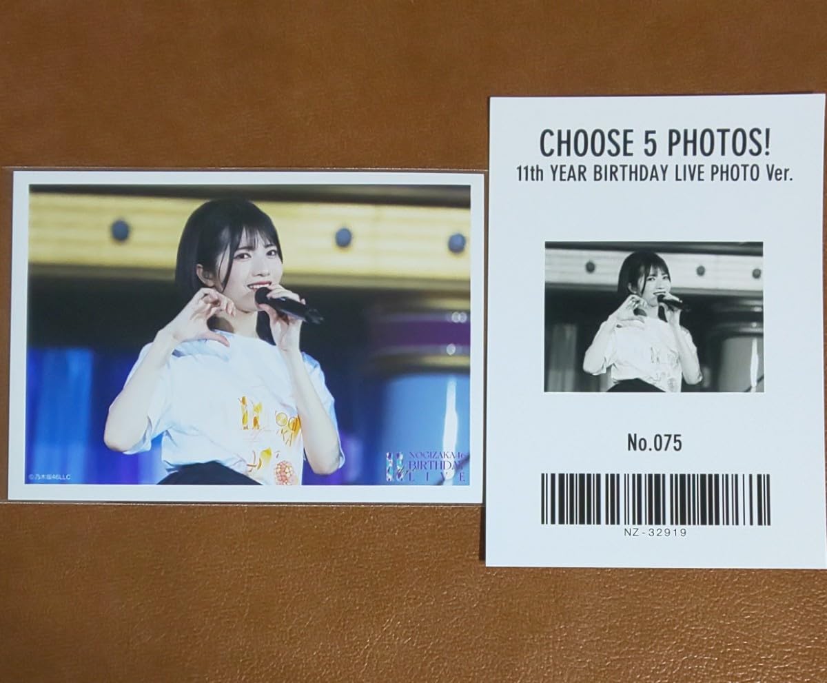 Amazon.co.jp: 乃木坂46 CHOOSE 5 PHOTOS 11th YEAR BIRTHDAY LIVE