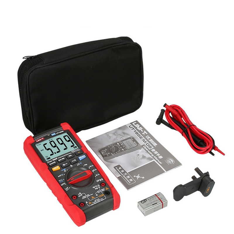 Image of UNI-T UT195 Series UT195E /UT195M /UT195DS Handheld Industrial Digital multimeters IP65 and 2m Drop Proof