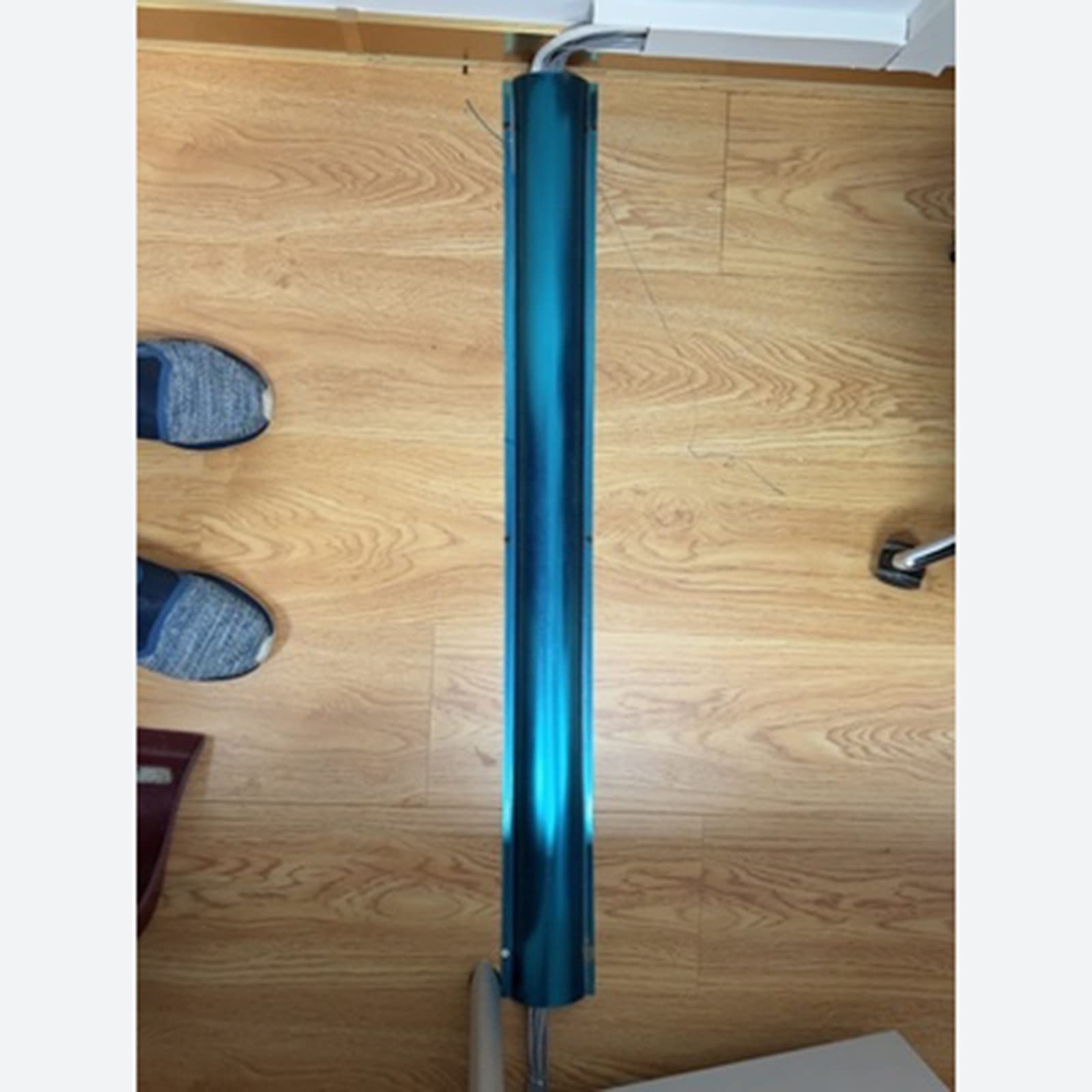 Kabelmanagement, Kabelkanal for Schreibtisch, Decke, Ecke, Boden, Wand, 1 m lang, dekoratives Kabelmanagement(Thicker,4.6Cm/1.8In 4 Cable)