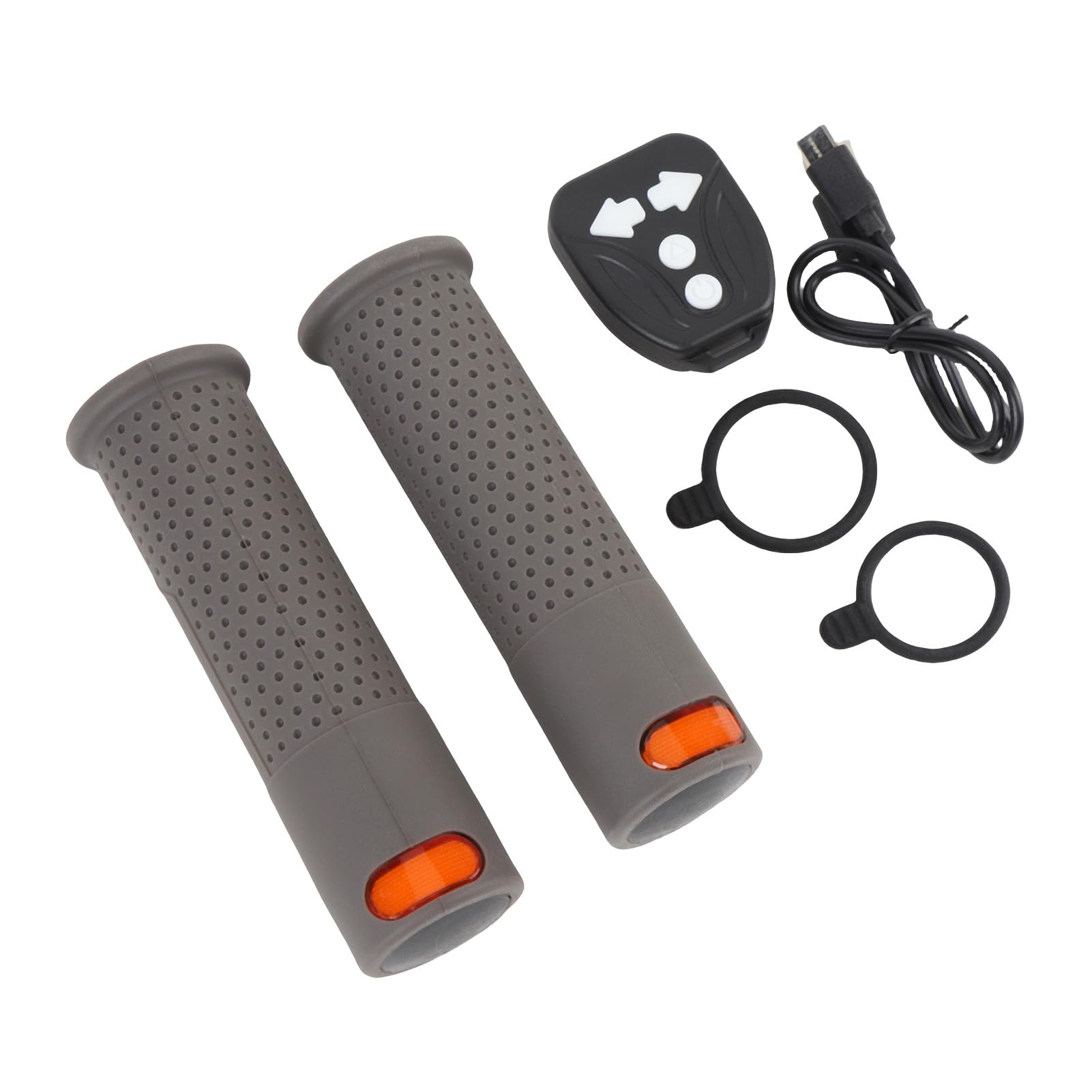 Zunate 2 Stück Roller Blinker Lenker Wireless Fernbedienung Kit