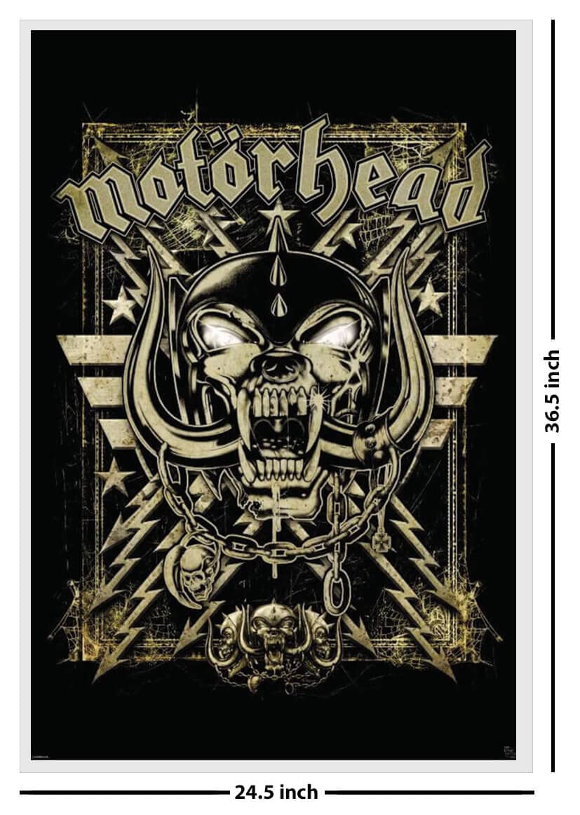 Amazon.com: Motorhead - Warpig - Officially Licensed - Laminated