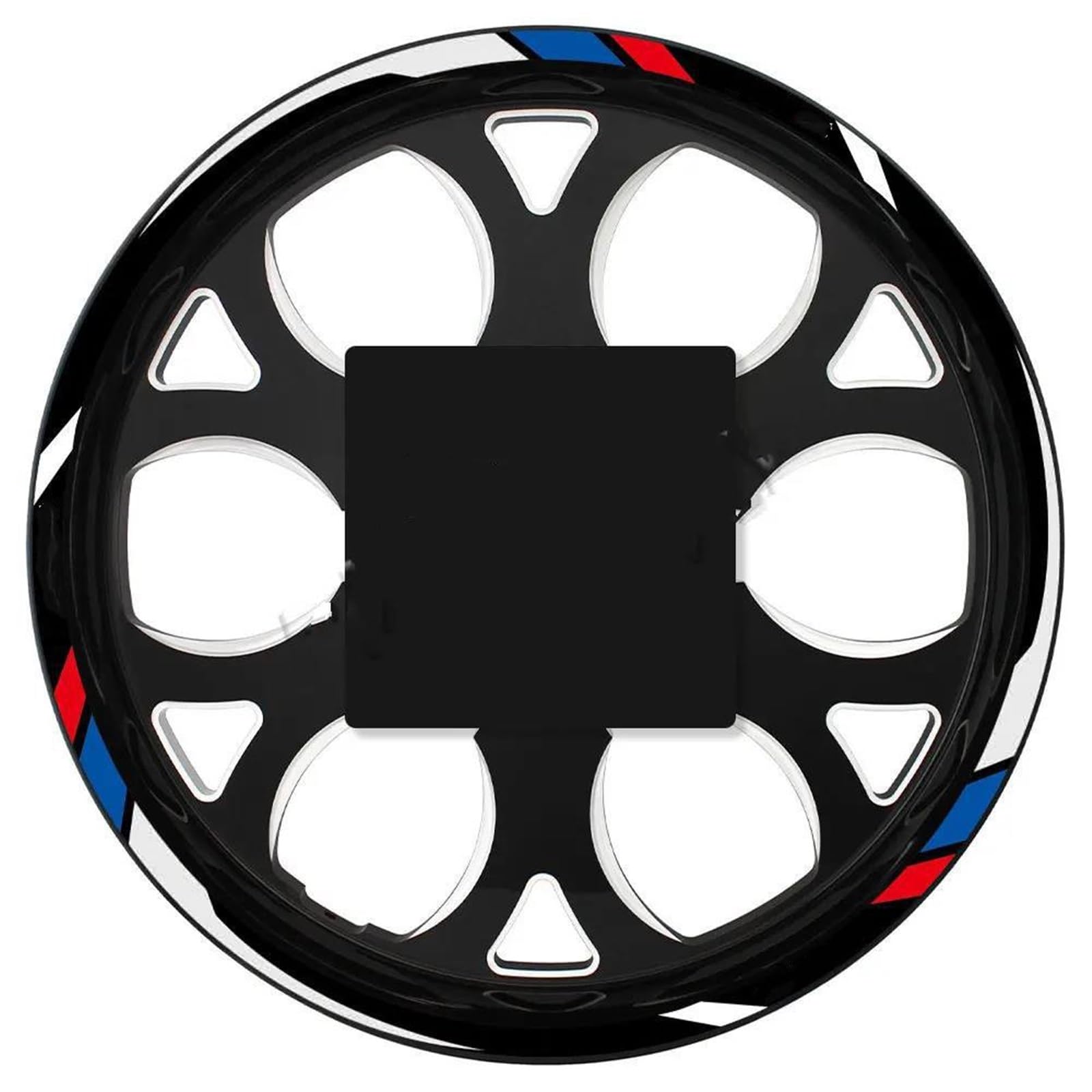 Motorcycle Wheel Sticker Decal for F900R F800R F900XR S1000RR S1000R S1000XR R1200R R1250RS Motorcycle Wheel Sticker Rim Decal Hub Stripe Tape(2)