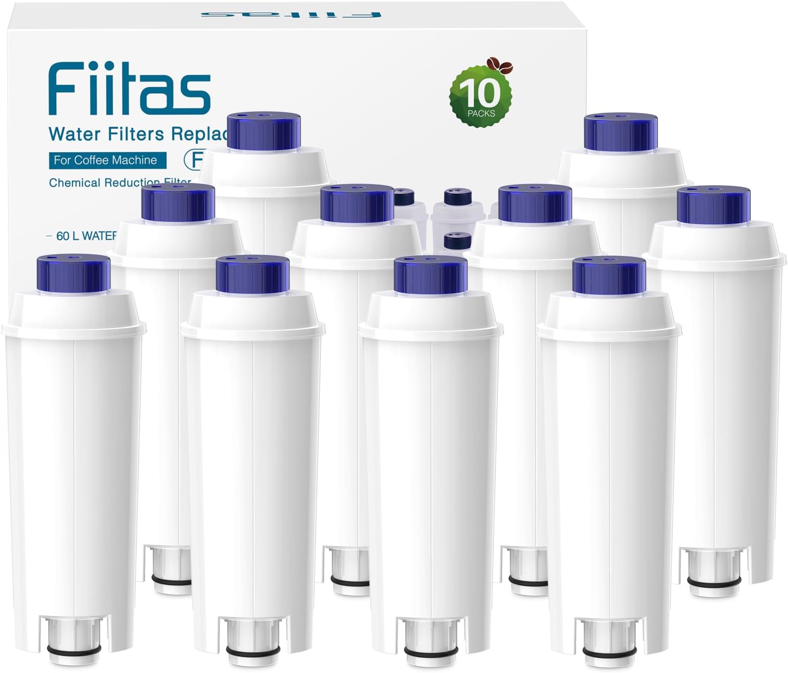 Weeplow® - 3 Filtres à Eau Copatibles Delonghi DLSC002 et un