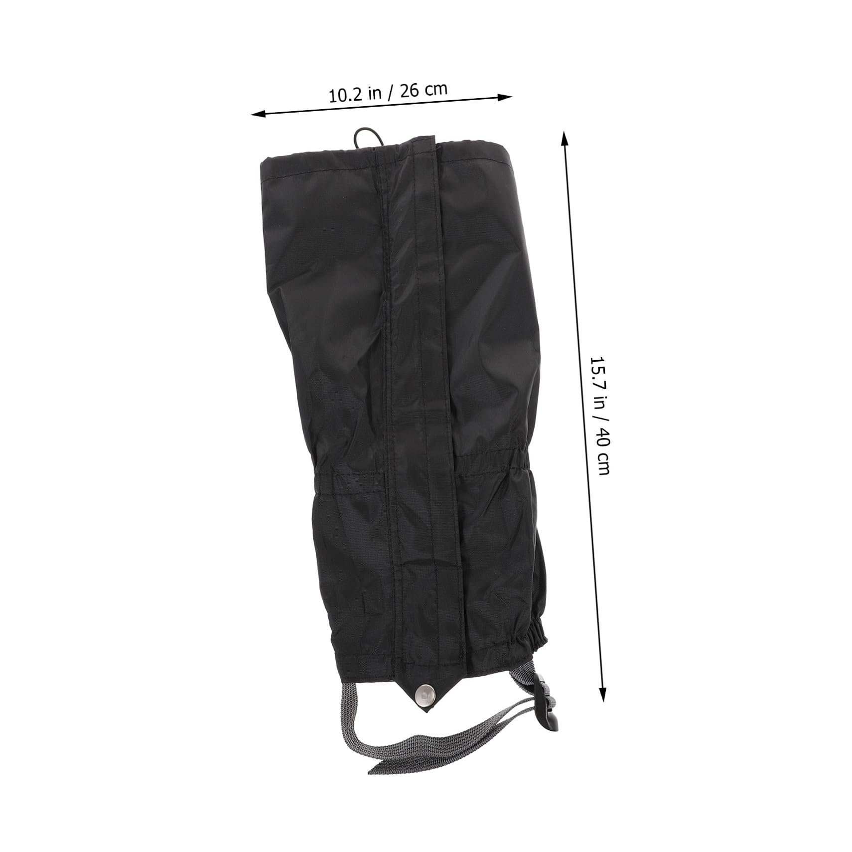 Toyvian Guêtres De Randonnée Imperméables Coupe Vent pour Activités Extérieures Protection Jambes Chaussures Eau Ajustables Légères