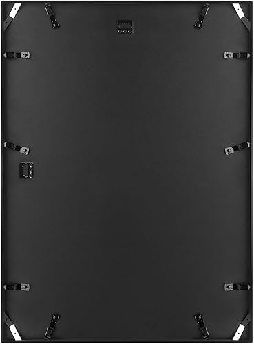 Miniatura 8 de Golden State Art - Portarretratos de aluminio de 18 x 24 pulgadas - con paspartú para fotos de 16 x 20 pulgadas o sin paspartú para póster de 18 x