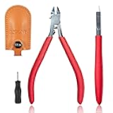 ST-A 3.0 Single Blade Nipper by DSPIAE – Precision Cutter for Gundam, Gunpla & Hobby Kits – Sharp Blade, Ergonomic Handle, Leather Cover