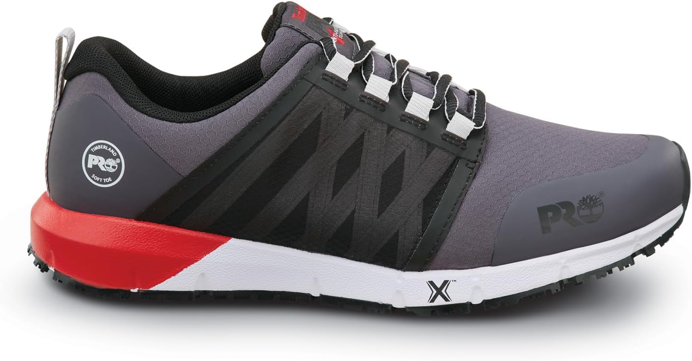 Timberland PRO Radius, Men's, Soft Toe, EH, MaxTrax Slip Resistant, Athletic, Work Shoe - Image 2