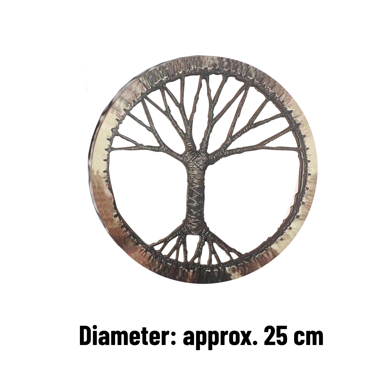 Schamanentrommel - Professionelle Handtrommel Für Meditation & Dekoration 25cm
