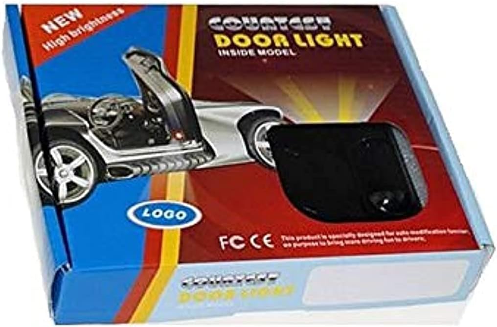 2 pieces wireless LED Car Door Welcome Light Logo Projector-TOYOTA