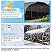 Amagenix 50% Black Shade Cloth, Resistant Garden Sun Shade Netting 19 x 20 FT Durable Mesh Tarp with Grommets MT05 for Greenhouse, Plant Cover, Barn Kennel and Pergola Shade Cover (We Customized)