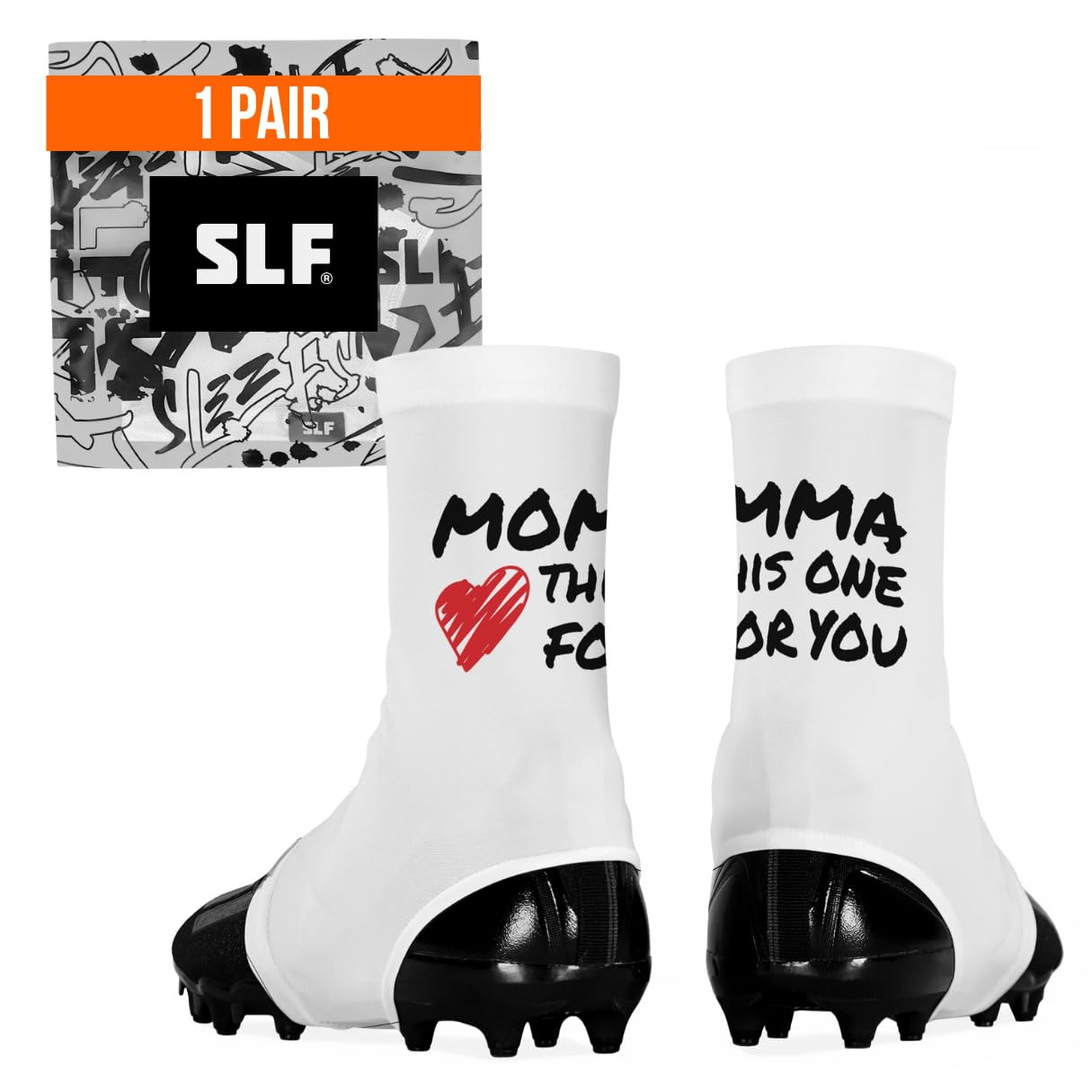 SLEEFS Football Spats/Cleat Covers for Secure Laces, Fits Any Cleats