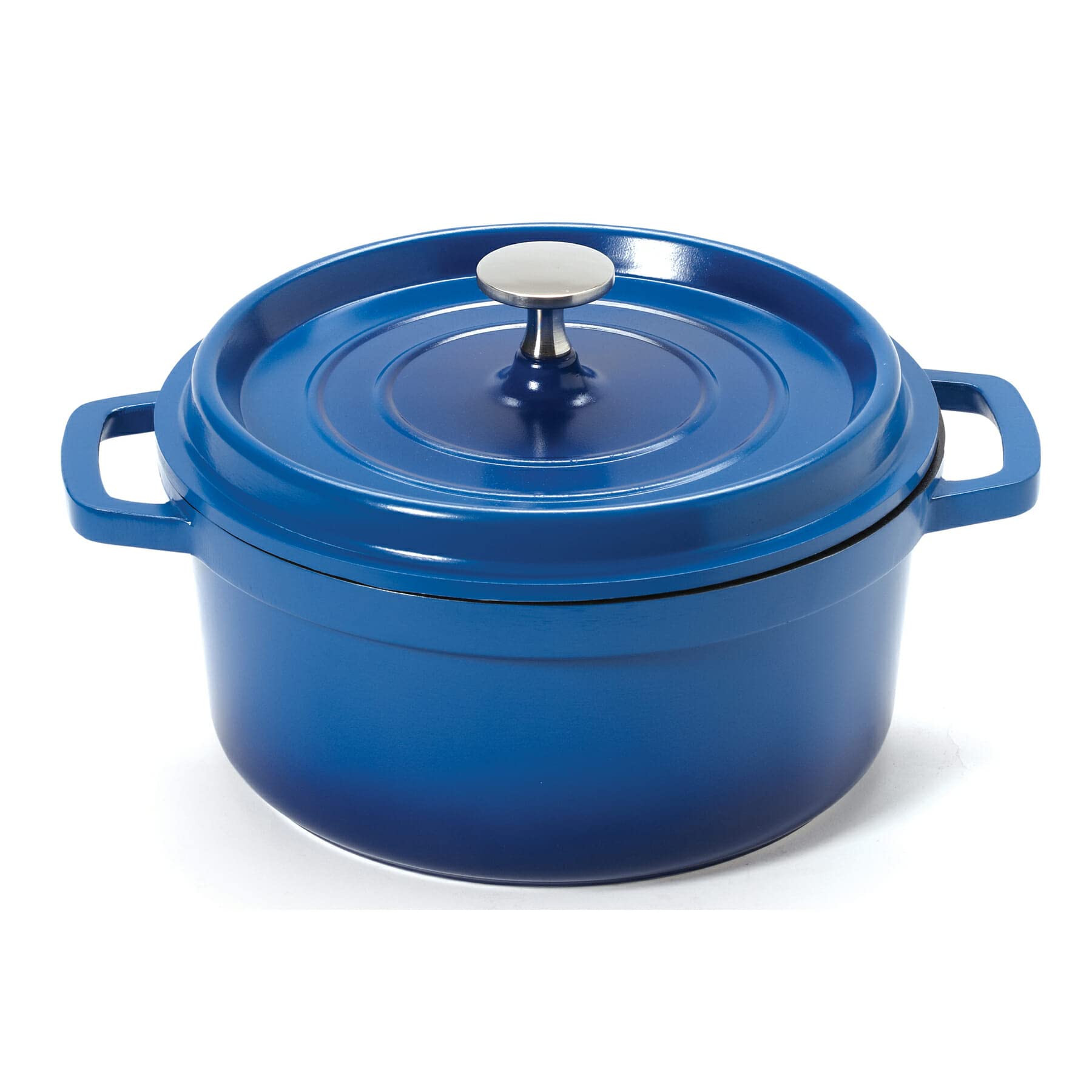 GET 2.5 Quart / Round / Blue Dutch Ovens