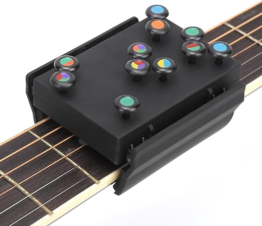 Appreneur D'accords De Guitare - Presseur D'accords Pour Débutants - Installation Facile, Affichage Vertical - Avec Tutoriels