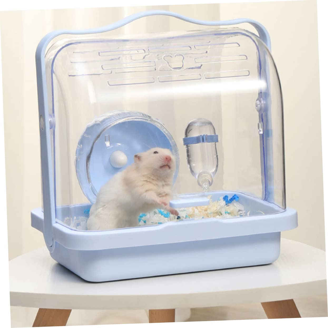 YARNOW Cage pour Hamster Étui Portable pour Animaux De Compagnie Étui De Transport pour Petits Animaux
