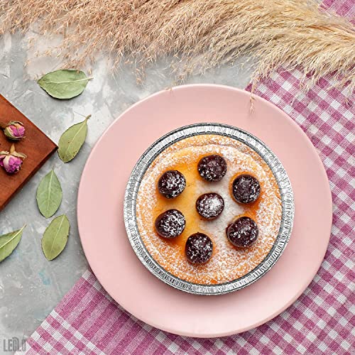 Silver Aluminum Foil Tart Pan - 100Pcs Disposable Mini Pie Tins Round Pan For Cake Pie Tin Foil Pans Small Tin - Tin Liners Small Aluminum Pans Disposable Mini Tart Pan Mini Cheesecake Pans For Baking #TOP4