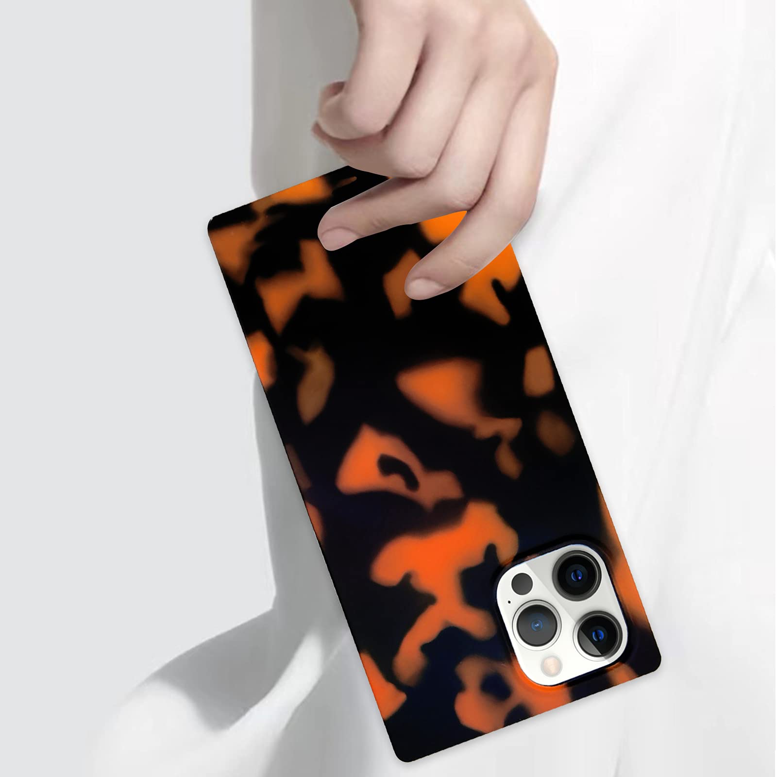 Custodia Silicone Trasparente Compatibile Con IPHONE 13 pro Max (6.7) Finitura Cartoni - Capra
