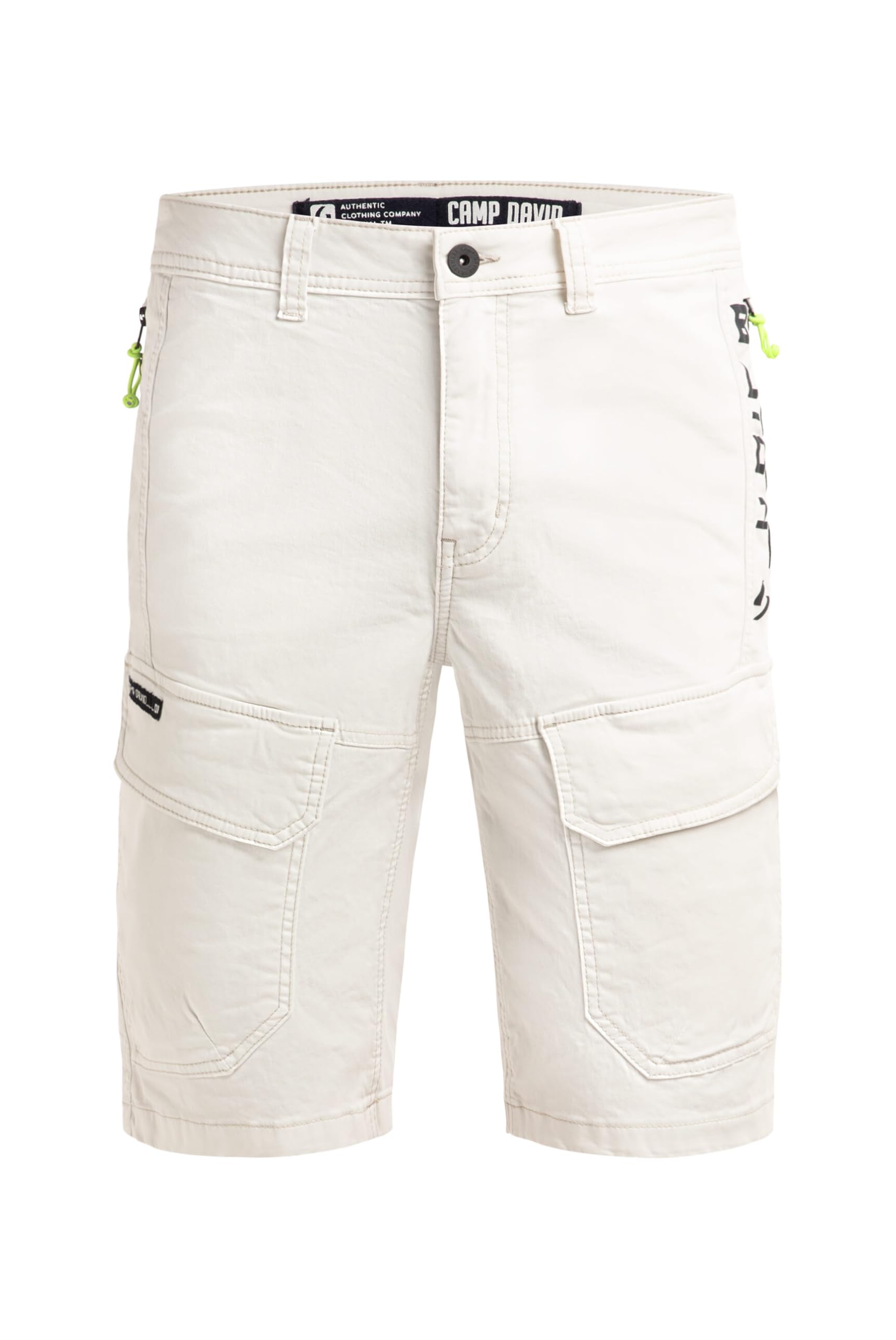 Camp David Herren Skater Shorts mit Zippertaschen