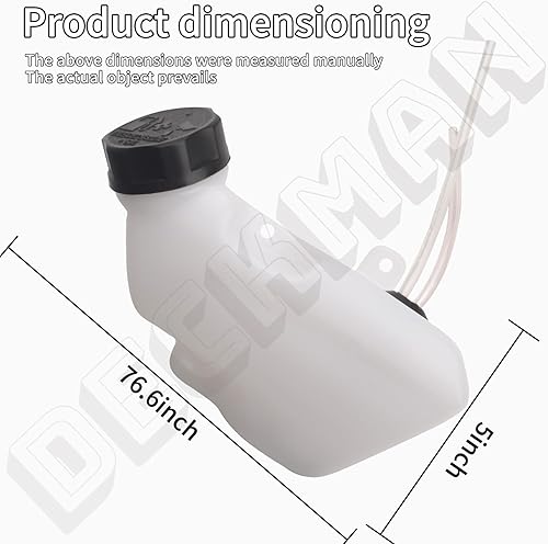 Miniatura 5 de 310585012 310585001 Depósito de combustible para recortadora de cuerdas, compatible con Homelite RYOBI RY34007 RY34007 M4CSSAC BM4CSSACC RY4CCS