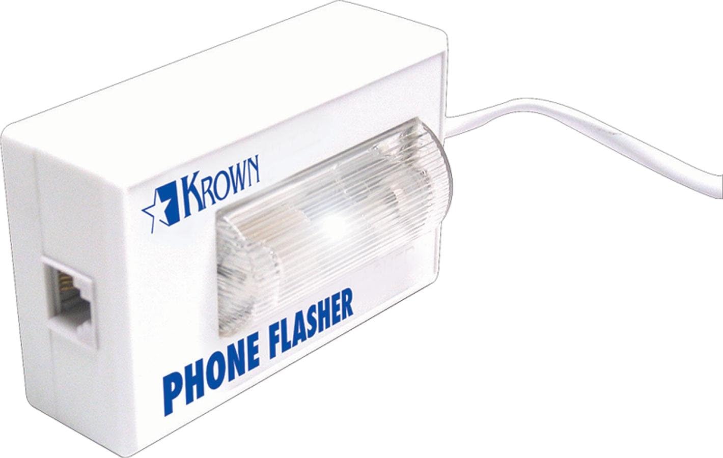 flashing light when phone rings
