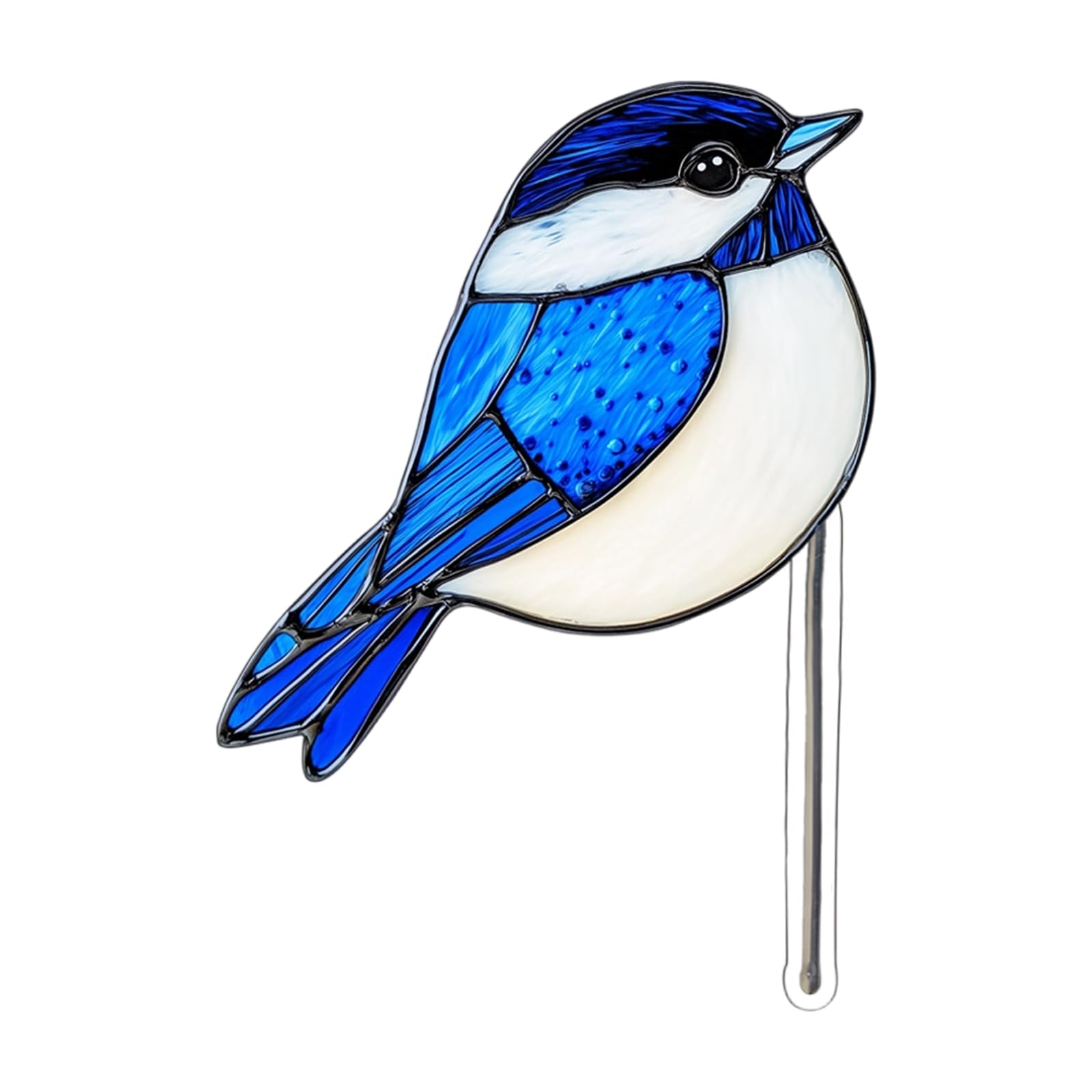 Buxuaaaa Potted Plant Insert Bird Planter Decoration Stained Decoration Glass Dress Up Home Acrylic Maintenance Garden