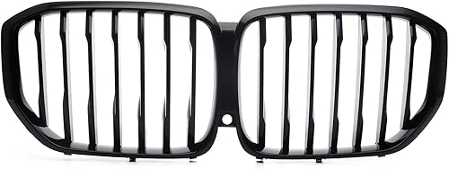 Miniatura 2 de MotorFansClub Parrilla de rejilla para BMW X5 G05 xDrive40i xDrive50i xDrive45e M50i 2019 2020 2021 2022 2023 parrilla frontal de repuesto negro