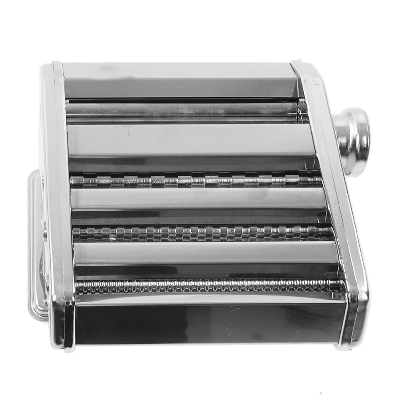 MANUALE PASTA MACHER MATCHE Acciaio inossidabile Regolazione dello spessore a 9 livelli con maniglia anti -slittamento per cucina domestica Usa facile da montare e funzionare