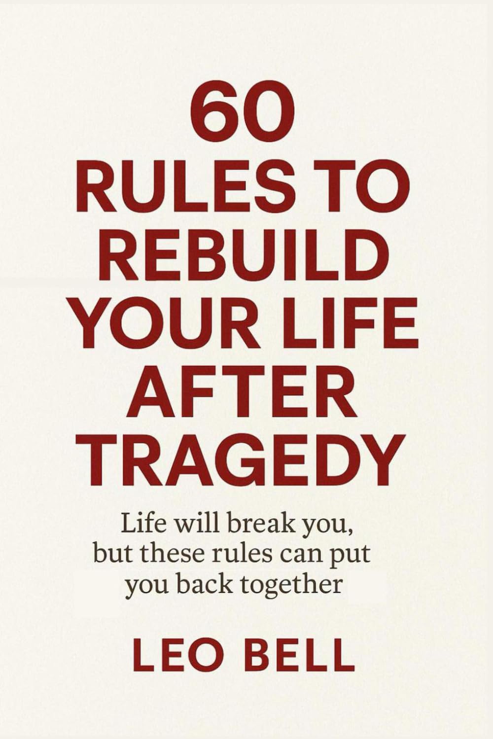 60 Rules to Rebuild Your Life After Tragedy: Life will break you, but these rules can put you back together again