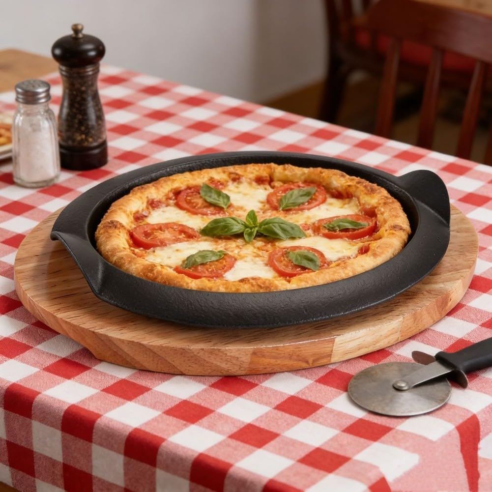 Padella Teppanyaki Ovale per Frutti di Mare Verdure(2415)
