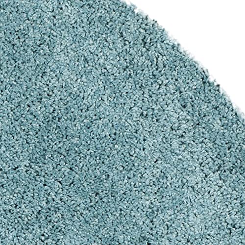 Image of Plain Rugs and Carpet and Carpets for Hall and Drawing Room 5x8 Feet Sky Blue Color