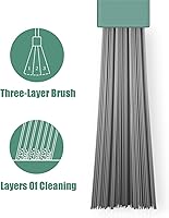 Vista 5 de Juego de escoba y recogedor, escoba con recogedor, juego de escoba y recogedor para el hogar, juego de escoba y recogedor de cocina, escoba ligera