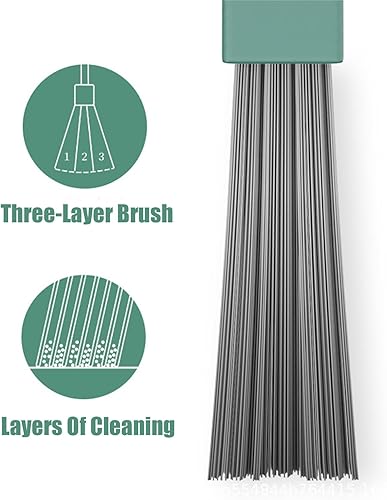 Miniatura 5 de Juego de escoba y recogedor, escoba con recogedor, juego de escoba y recogedor para el hogar, juego de escoba y recogedor de cocina, escoba ligera y